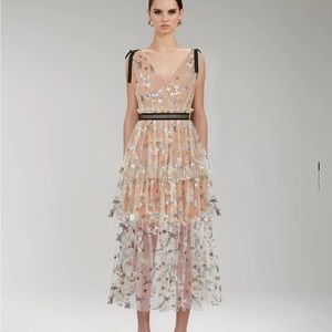 Self portrait dress with embellishments, US 2